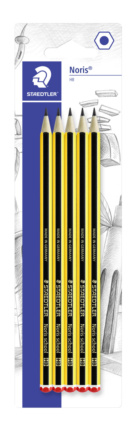 Staedtler Noris Pencils - HB (Pack of 5)